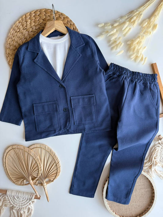 KETEN CEKET PANTALON TAKIM